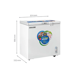 Tủ đông Hòa Phát 162 lít dàn Nhôm HPF AN6162