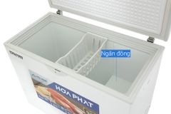 Tủ đông Hòa Phát - 252 lít - dàn Nhôm - HPF AN6252