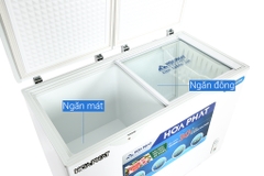 Tủ đông Hòa Phát inverter - 271 lít - 2 ngăn - dàn Đồng - HPF BD8271