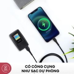 Bộ phát Wifi di động PROLiNK DL7203E dùng SIM 4G LTE 150Mbps, pin 5200mAH lên tới 25h, TFT 1.44