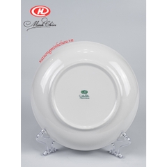 Đĩa Sâu Lòng Viền Vàng 12K - Sứ Minh Châu DHS