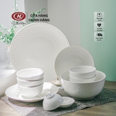 Bát Tô Trắng Sứ Minh Châu Cao Cấp Kiểu Pháp
