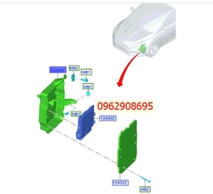 Vỏ bảo vệ hộp PCM Ford Focus 2016 F1FZ12A659B