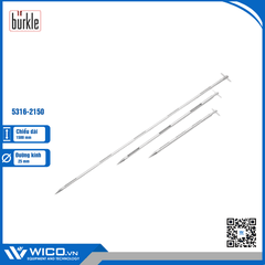 Xiên Lấy Mẫu Nhôm 3 Ngăn 55 cm Buerkle 5317-1058