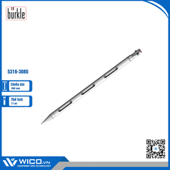 Xiên Lấy Mẫu Thép Không Gỉ 3 Ngăn 85 cm Buerkle 5316-0085