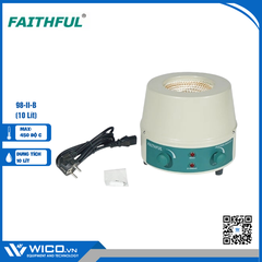 Bếp Đun Bình Cầu Có Khuấy Từ Faithful 98-II-B | 10 Lít