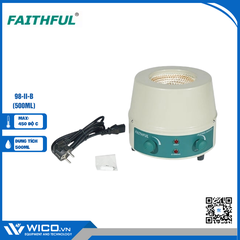 Bếp Đun Bình Cầu Có Khuấy Từ Faithful 98-II-B | 500ml