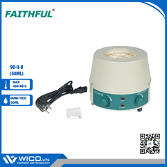 Bếp Đun Bình Cầu Có Khuấy Từ Faithful 98-II-B | 50ml