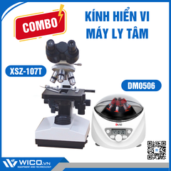 Combo Kính Hiển Vi XSZ-107T Và Máy Ly Tâm DM0506 | Chưa Tới 8 Triệu