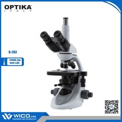 Kính Hiển Vi Sinh Học  3 Mắt Optika - Ý B-293 | 1000 Lần