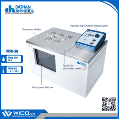 Bể Điều Nhiệt Đo Độ Nhớt Daihan Hàn Quốc WVB-30