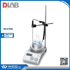 Máy Khuấy Từ Gia Nhiệt Dlab MS-H-ProA | Tối đa 340 độ + Mặt nhôm