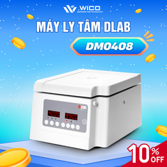 Máy Ly Tâm 8 ống 15ml 4,000 Vòng/ Phút Dlab Mỹ DM0408 | A12-10P
