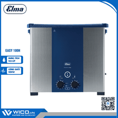 Bể rửa siêu âm có gia nhiệt Elma - Đức S100H | 9.5 Lít