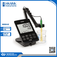 Edge Đa Chỉ Tiêu - Máy Đo EC/TDS/NaCl/Nhiệt Độ HANNA HI2030-02