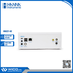 Máy Đo pH/ORP Để Bàn Hanna HI6221-02 | CAL Check™, Kết Nối Wifi, Ethernet