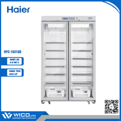 Tủ Bảo Quản Dược Phẩm / Vắc-xin 2-8 độ Haier HYC-1031GD | 1031 Lít