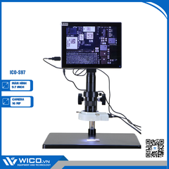 Kính Hiển Vi Điện Tử Thương Hiệu Wico ICO-S97 | Màn Hình 9.7 Inch