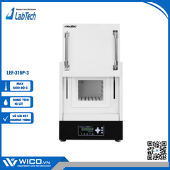 Lò Nung Cửa Trượt Lên 1200 Độ C Labtech Hàn Quốc LEF-316P-3 | 16 Lít