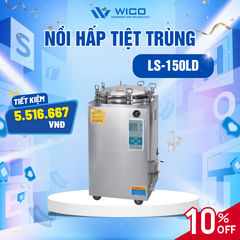 Nồi Hấp Tiệt Trùng Jibimed LS-150LD (Màn Hình LED) | 150 Lít
