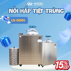 Nồi Hấp Sấy Chân Không Jibimed LS-50HV | 50 Lít