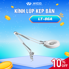 Kính Lúp Kẹp Bàn Trung Quốc LT-86A (3 - 20 lần)