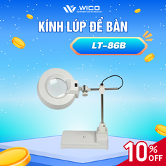 Kính Lúp Để Bàn Trung Quốc LT-86B (Kiểu Thân Cọc)