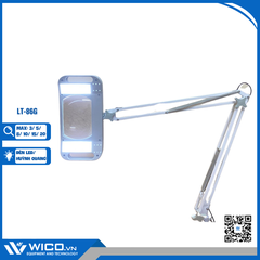 Kính Lúp Kẹp Bàn 10x Zhangfei Trung Quốc LT-86G (Thấu kính rộng)