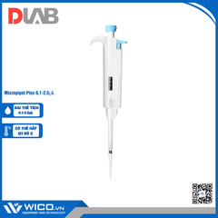 Micropipet Plus Đơn Kênh Dải Thay Đổi Dlab 0.1-2.5µL | Hấp Được