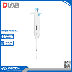 Micropipet Plus Đơn Kênh Dải Thay Đổi Dlab 0.5-10µL | Hấp Được