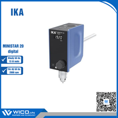 Máy Khuấy Đũa 2000 vòng/phút IKA MINISTAR 20 digital | 15 lít