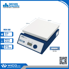 Máy Khuấy Từ Gia Nhiệt Hiện Số 380 Độ C Daihan Hàn Quốc MSH-20D