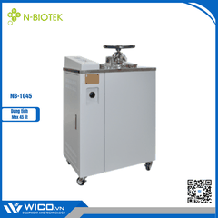 Nồi Hấp Tiệt Trùng Kiểu Đứng N-Biotek Hàn Quốc NB-1045 | 45 Lít