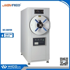 Nồi Hấp Tiệt Trùng Nằm Ngang Jibimed WS-200YDB (Có Máy In)