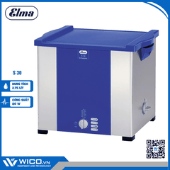 Bể Rửa Siêu Âm Elma Không Gia Nhiệt S 30 | 2.75 Lít