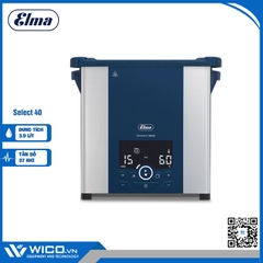 Bể Rửa Siêu Âm Elma Có Gia Nhiệt Select 40 | 3.9 Lít
