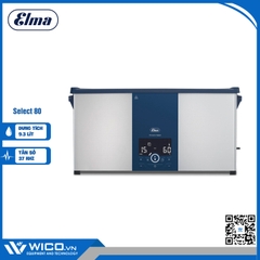 Bể Rửa Siêu Âm Elma Có Gia Nhiệt Select 80 | 9.3 Lít