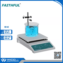Máy Khuấy Từ Gia Nhiệt Hiện Số 380 Độ C Faithful SH-4C