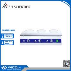 Bếp Đun Bình Cầu 3 Vị Trí SH Scientific Hàn Quốc SH-HMG-100R3