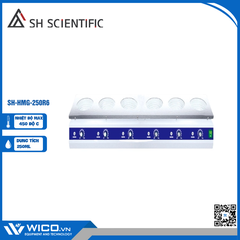 Bếp Đun Bình Cầu 6 Vị Trí SH Scientific Hàn Quốc SH-HMG-250R6