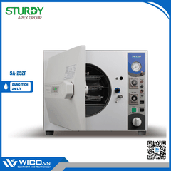 Nồi Hấp Tiệt Trùng Để Bàn 24 Lít Sturdy SA-252F | Sấy Tự Động