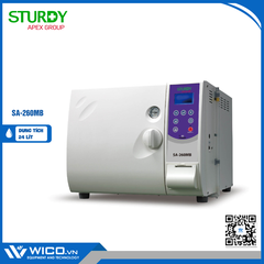 Nồi Hấp Tiệt Trùng  Sấy Chân Không Máy In Sturdy SA-260MB
