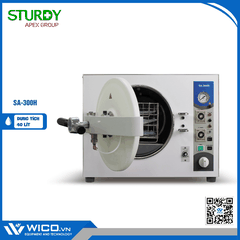 Nồi Hấp Tiệt Trùng Để Bàn 40 Lít Sturdy Đài Loan SA-300H | Sấy Tự Động