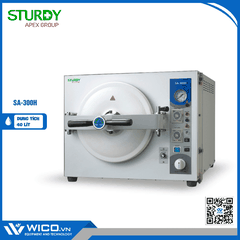 Nồi Hấp Tiệt Trùng Để Bàn 40 Lít Sturdy Đài Loan SA-300H | Sấy Tự Động