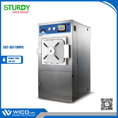 Nồi Hấp Tiệt Trùng Buồng Hấp Vuông Sturdy SAT-S0110HPD | 2 cửa