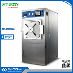 Nồi Hấp Tiệt Trùng Buồng Hấp Vuông Sturdy SAT-S0260HPD | 2 cửa