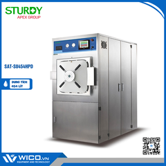 Nồi Hấp Tiệt Trùng Buồng Hấp Vuông Sturdy SAT-S0454HPD | 2 cửa