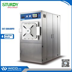 Nồi Hấp Tiệt Trùng Buồng Hấp Vuông Sturdy SAT-S0848HPD | 2 cửa