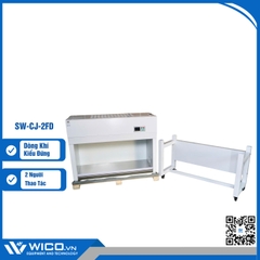 Tủ Cấy Vi Sinh Thổi Đứng 2 Người Thao Tác SW-CJ-2FD | Chân Đế Rời