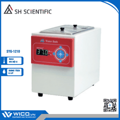 Bể Cách Thuỷ - Điều Nhiệt SH Scientific Hàn Quốc SYG-1210 | 6 Lít - Nắp 2 Lỗ